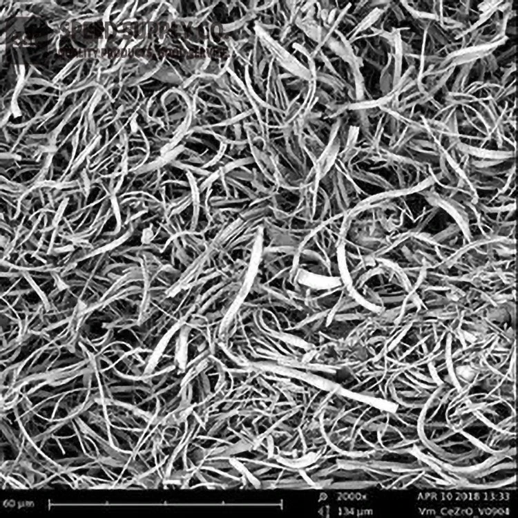 Nanofibre di ossido di cerio e zirconio